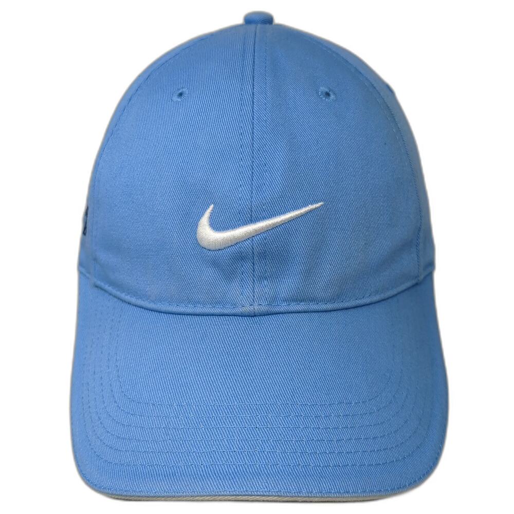 Nike Baseball Cap Blue One Size Mitchell Spearman Golf Swoosh Strapback Hat